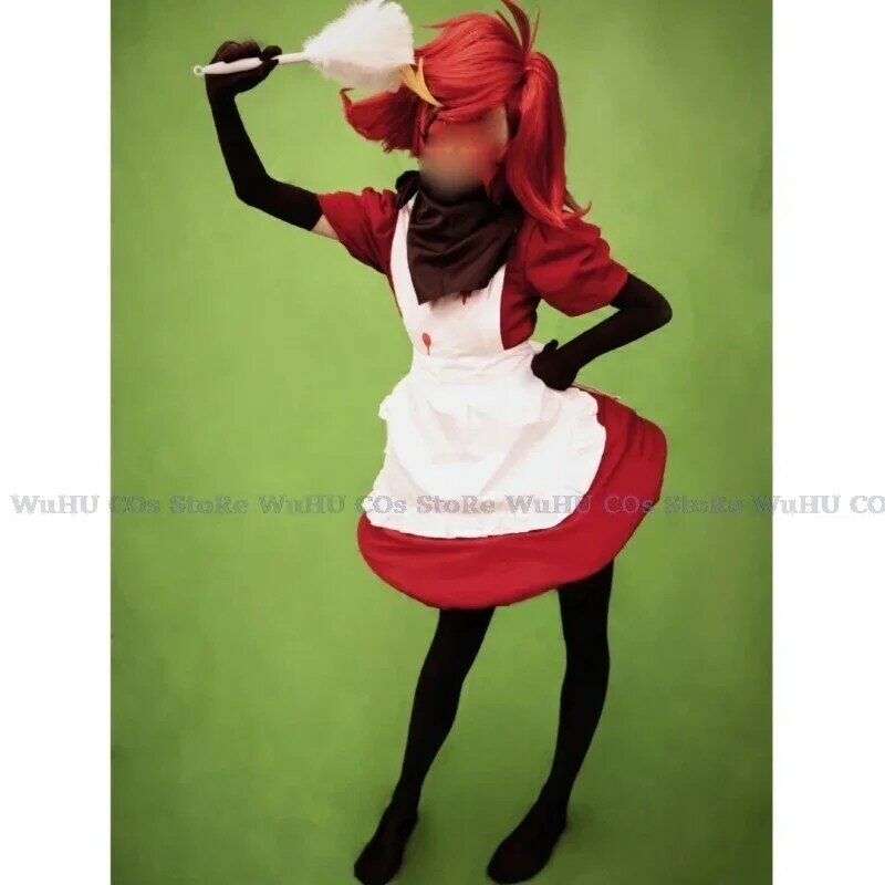 Niffty Anime Hazbin Niffy Hotel Cosplay Costume Suit Cute Devil Roleplay Clothes Uniform Cosplay Halloween Party Women Dress