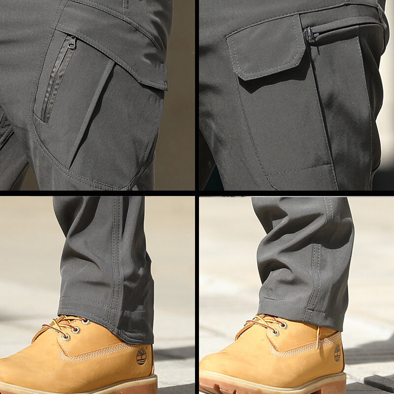 Брюки CHRLCK мужские тактические, эластичные штаны с защитой от царапин, водонепроницаемые износостойкие для охоты, рыбалки, кемпинга