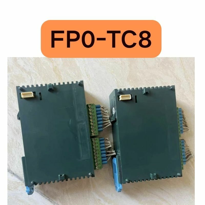 The second-hand PLC module FP0-TC8 tested OK and its function is intact
