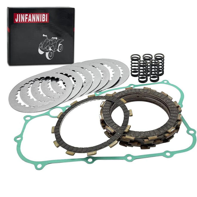 For Honda CRF250X 2004-2010 2011 2012 2013 2014 2015 2016 2017 Clutch Plates Kit Heavy Duty Springs & Cover Gasket