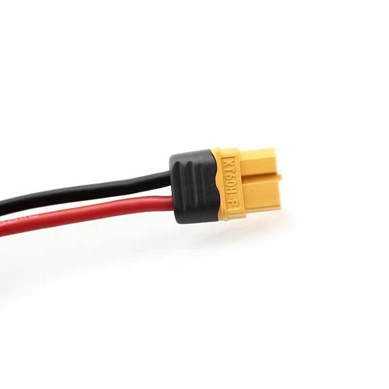 Klip buaya 14AWG 50/150cm, ke steker T/XT60 kabel steker wanita untuk ISDT Q6 suku cadang pengisi daya aksesori DIY
