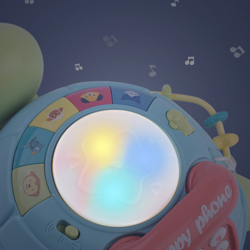 Baby Muzikaal Schildpad Speelgoed Oog-Hand Coördinatie En Cognitief Vermogen Voor Kinderen Baby Jongens Meisjes