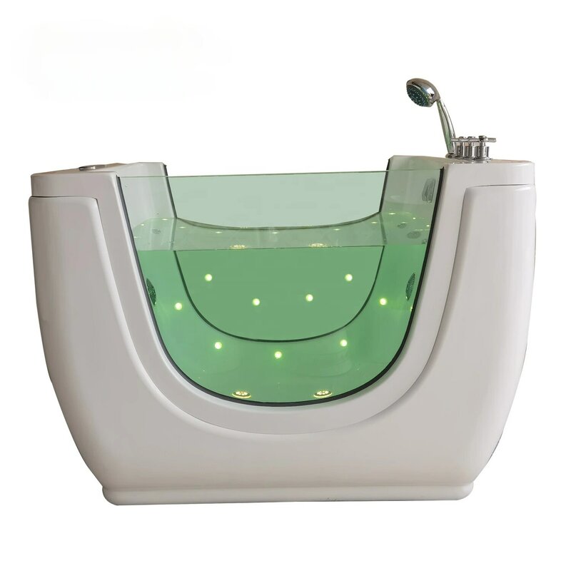 New design baby spa thermostat freestanding baby bathtub spa kids spa bath tub