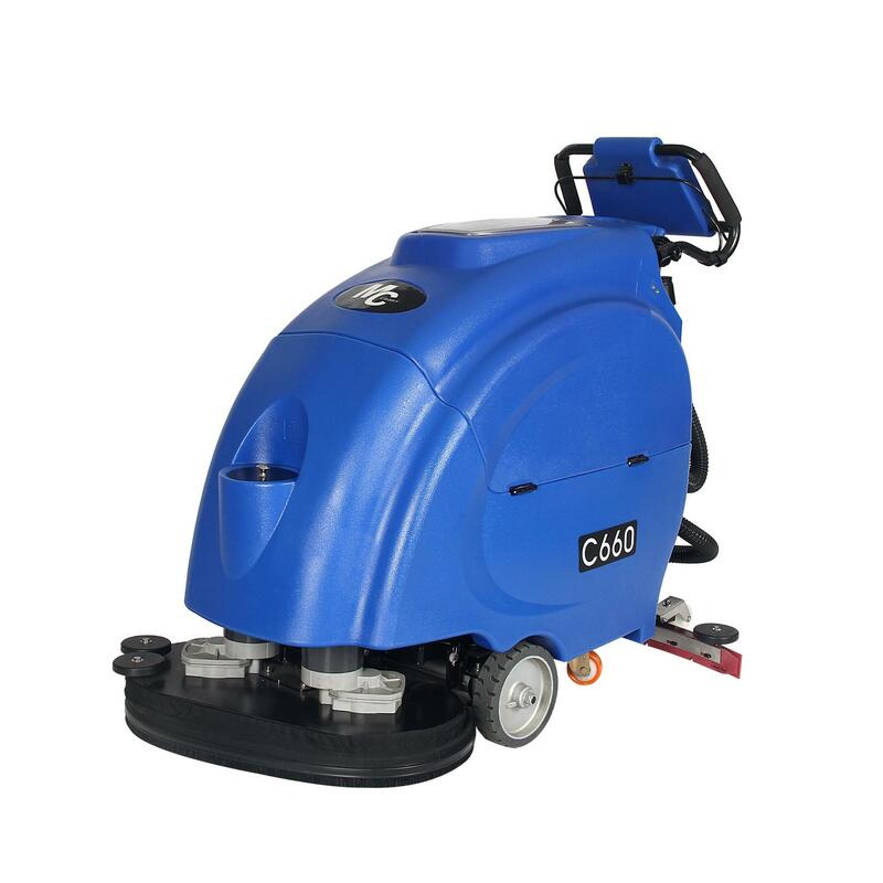 C660 Popular Style self Propelled automatic Floor Scrubber battery power cleaning machine