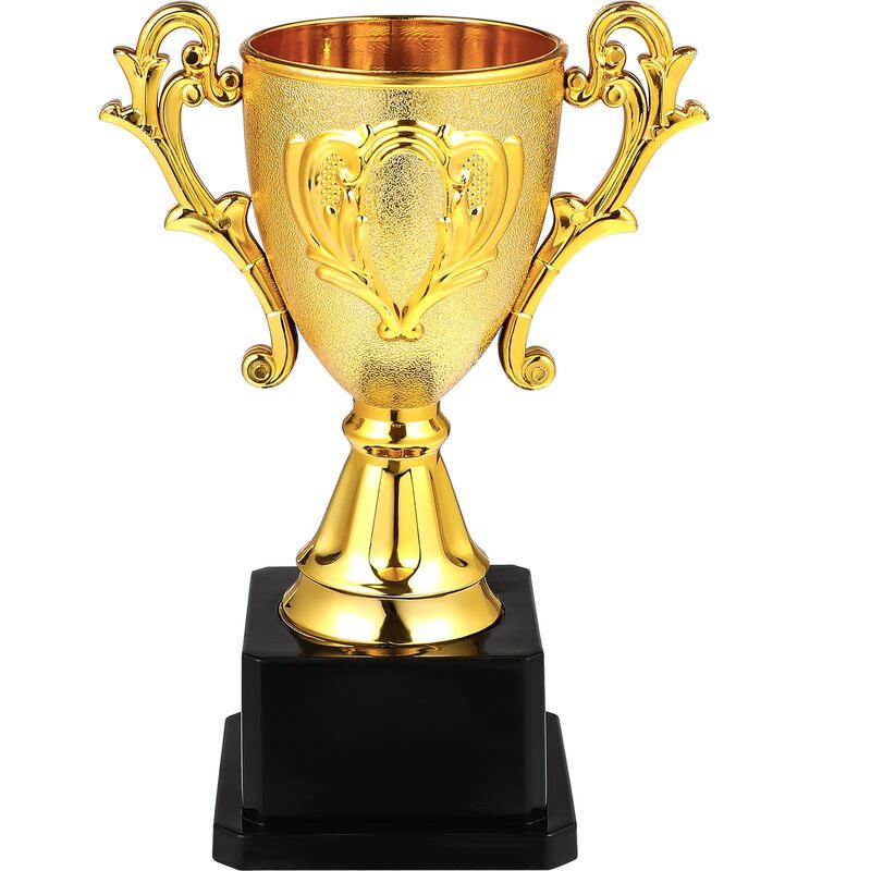 Plastic Trophy for Kids Creative Sports Study Competitions Kids Gifts Toy for Kindergarten Primary School Girls Boys