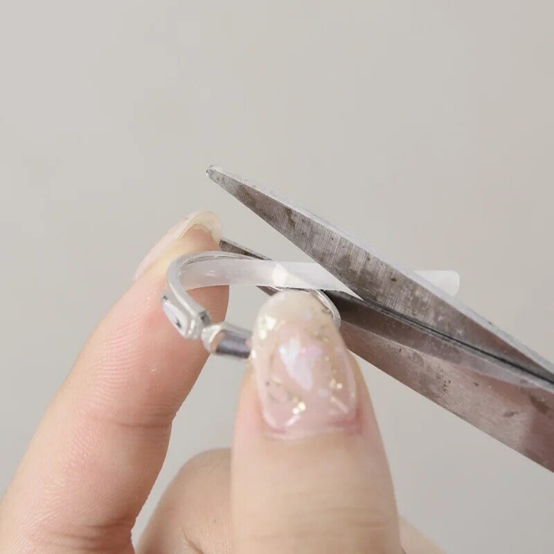 18PCS anello trasparente invisibile regolatore interno protezione inserto tenditore riduttore ridimensionante strumenti gioielli Fitter per qualsiasi anello