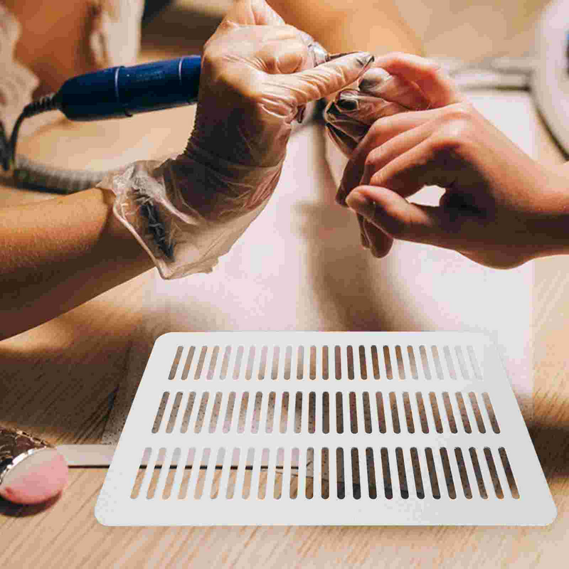 Couvercle de ventilateur pliable pour table de manucure, collecteur de poussière, accessoire de remplacement pour ongles