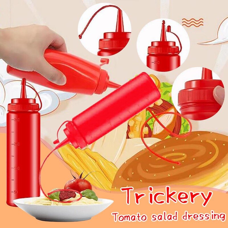 Garrafas de ketchup para crianças, molho de tomate e molho de tomate, brincadeira prática, brinquedo cool para crianças, surpresa falsa