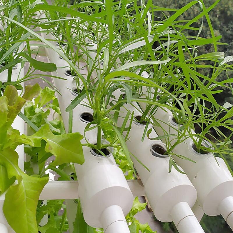 Hidroponia sistema de cultivo em casa vegetal plantando rack estufa jardim buraco aerobic planta hidroponia plantador instalação