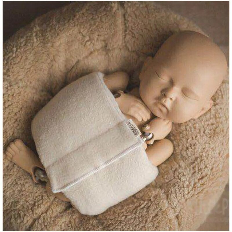 Fotografia Prop Wraps para bebê recém-nascido, Swaddling, Infantil, Prop