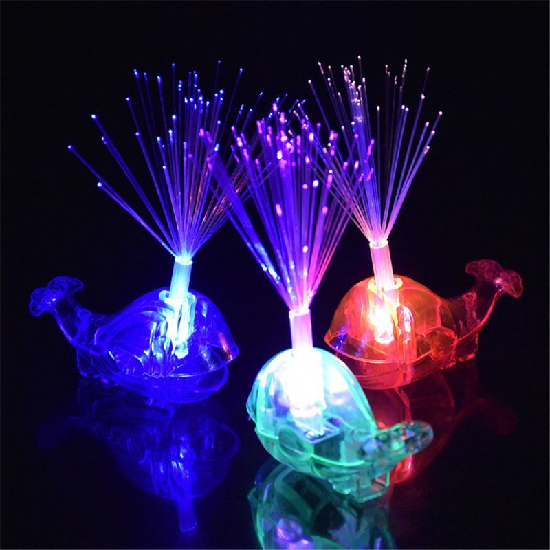 3.15in Novelty Christmas  Whale Night Lights Mood  Changing Color Light Dropship