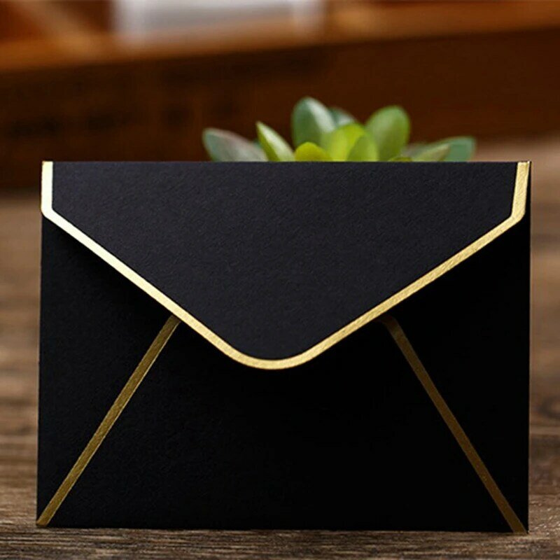 Mini enveloppes cartes-cadeaux personnalisées, enveloppes de mariage, carte de place, 50 pièces