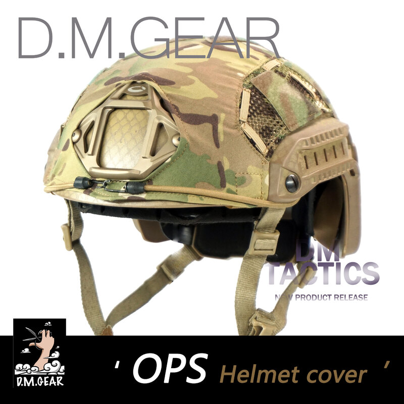 Dmgear sf capacete capa OPS-CORE rápido sf capacete capa pano fãs militares coleção caça suprimentos