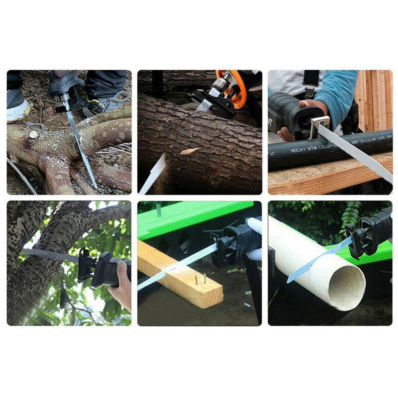 1 pz 8 pollici S1111 HCS lama per sega alternativa lama per seghetto alternativo per la lavorazione di taglio di legno tavola di plastica strumenti accessori