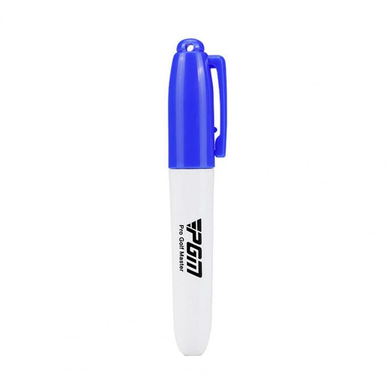 Golf Ball Line Pen Fadeless Waterproof Quickly Drying Handwriting PP Professional Golf Ball Line Pen Golf Training Accessories