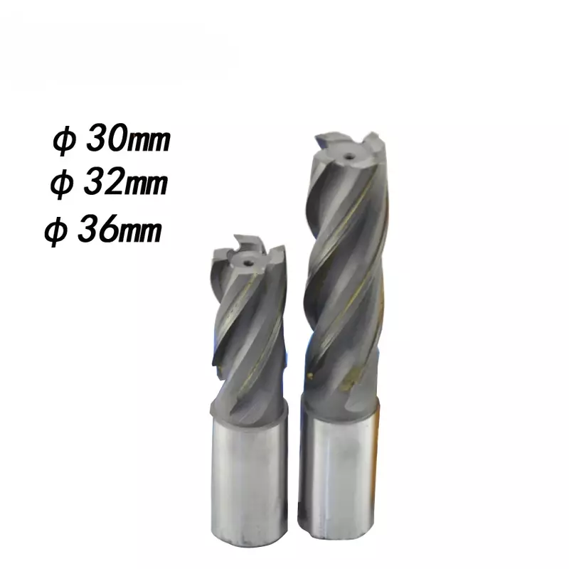 NEW Carbide straight shank length 30mm 32mm 36mm hard  Alloy Weld Spiral end Milling Cutter cemented Carbide welding milling bit