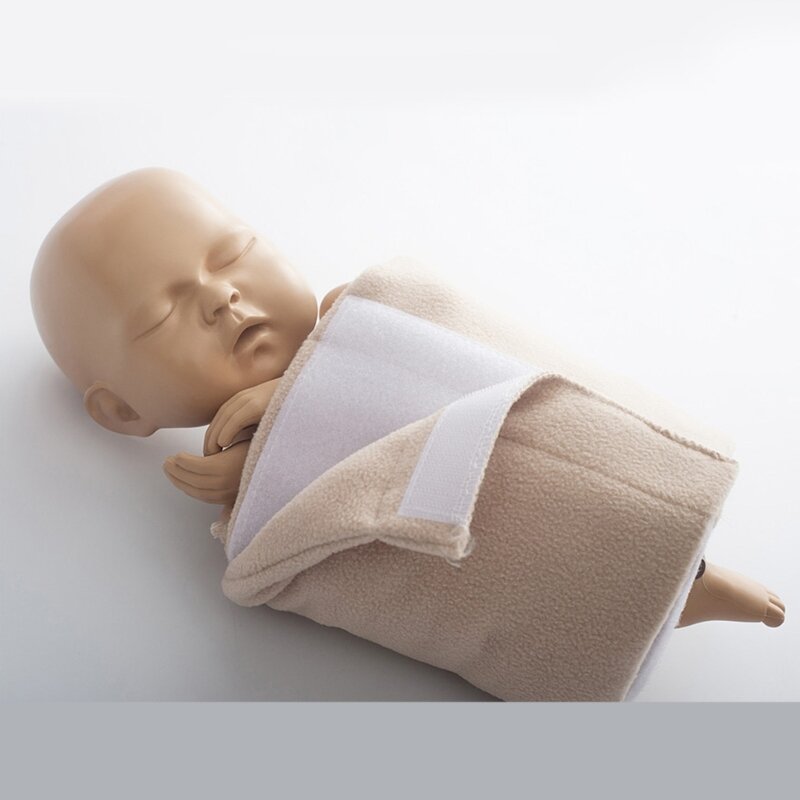 K5DD Soft Baby Shooting Wrap Ajustable Posing Wraps Asistente Photo Shoot Stuffer