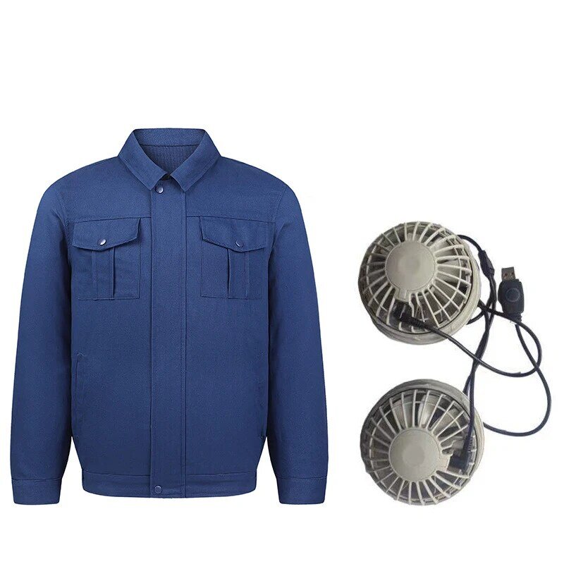 Pakaian AC pencegahan Heatstroke musim panas untuk pekerjaan di luar ruangan