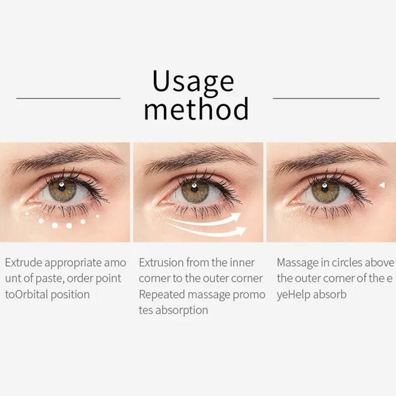 Augen creme Feuchtigkeit cremes Augen kontur verringert feine Linien straffende Augen hautpflege produkte Frauen Schönheit Anti-Aging-Augen pflege 20g