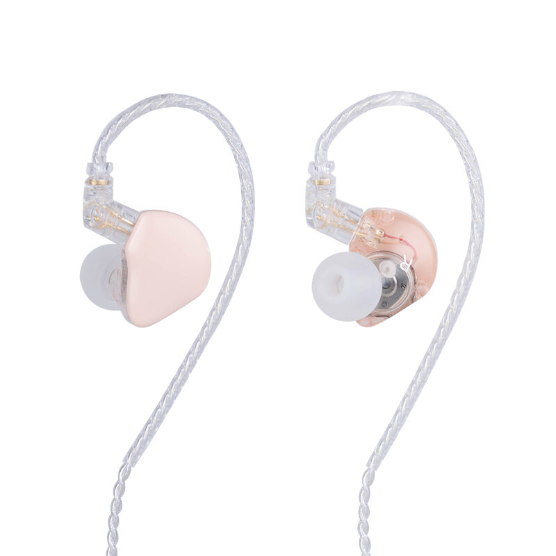 Tinhifi t1 plus hifi headset 10mm beryllium membran dynamischer treiber kopfhörer musik sport ohrhörer mit 2-poligem kabel t2 t3 t4 p1 p2