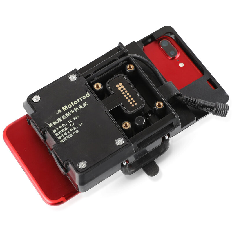 Soporte de navegación de carga de teléfono USB para motocicleta, pieza GS 1250 1200, compatible con BMW S1000XR S 1000 XR 100XR R1200 RS GS 2013-2023
