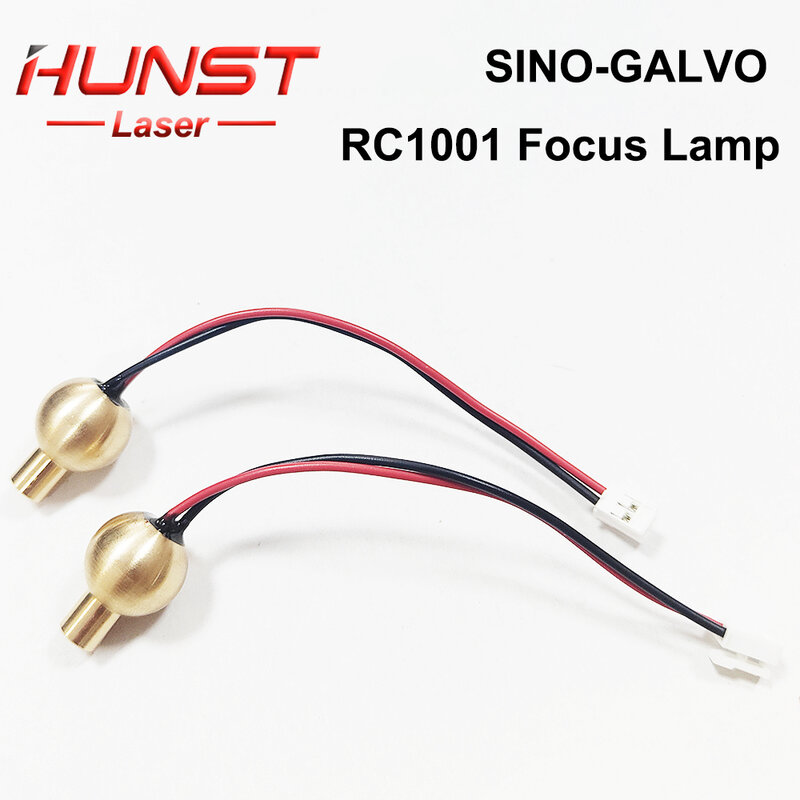 HUNST-Lámpara de enfoque de SINO-GALVO, galvanómetro láser de 10mm, cabezal de escáner Galvo, para SG7110, RC1001, 1064nm/10600nm/355nm