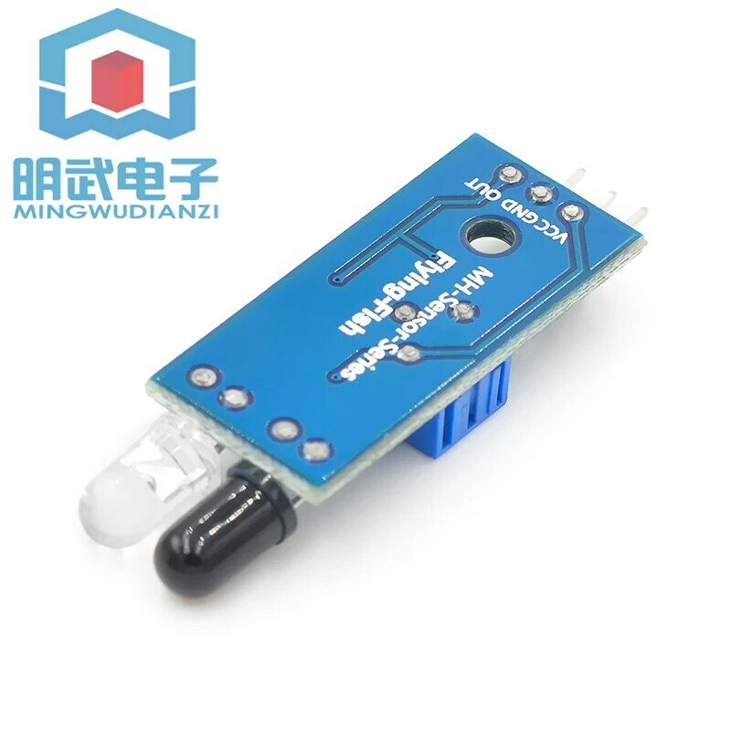 Smart Car Obstacle Avoidance Sensor Module Infrared Tube Module Photoelectric Reflection Sensor Tracking and Tracking