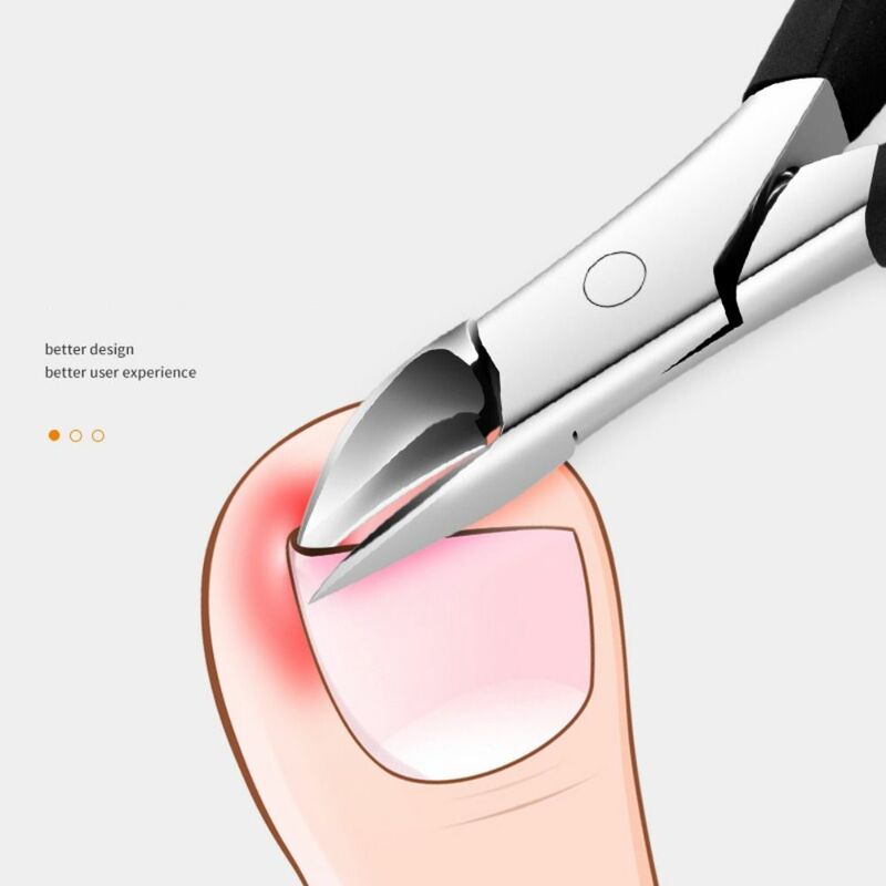 Obcinacz do cążki do skórek paznokci ze stali nierdzewnej nowe pielęgnacja Pedicure narzędzia do nożyczki kosmetyczne artystyczny Manicure paznokci obcinacz do paznokci
