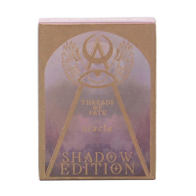 Benang untuk Fate Oracle kartu Shadow edisi Tarot Deck hiburan meja bermain permainan ramalan 11*6.5cm