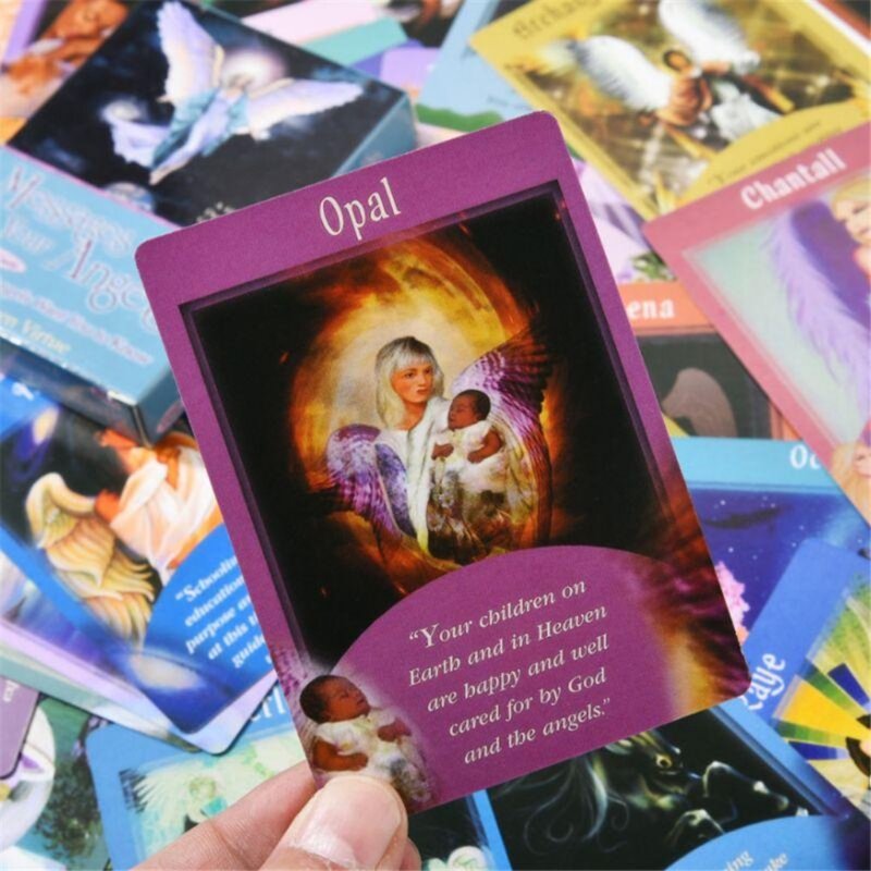 44pcs Oracle Cards Messages From Your Angels: What Your Angels Want You to Know 11*6.5cm