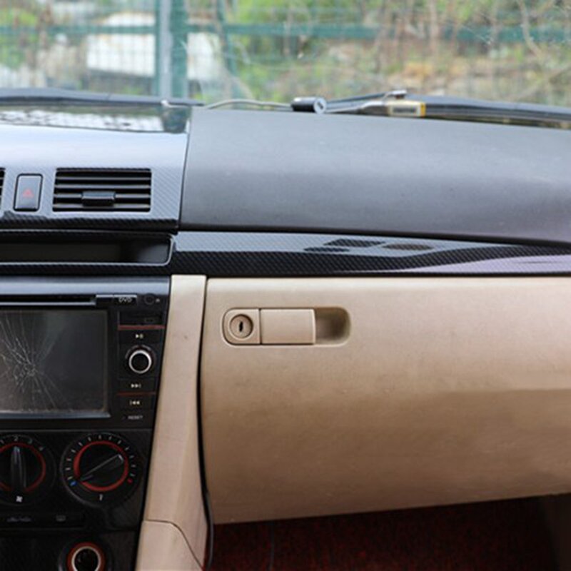 Auto Zentral steuerung Armaturen brett Verkleidung dekorative Panel Aufkleber für Mazda 3 Axela