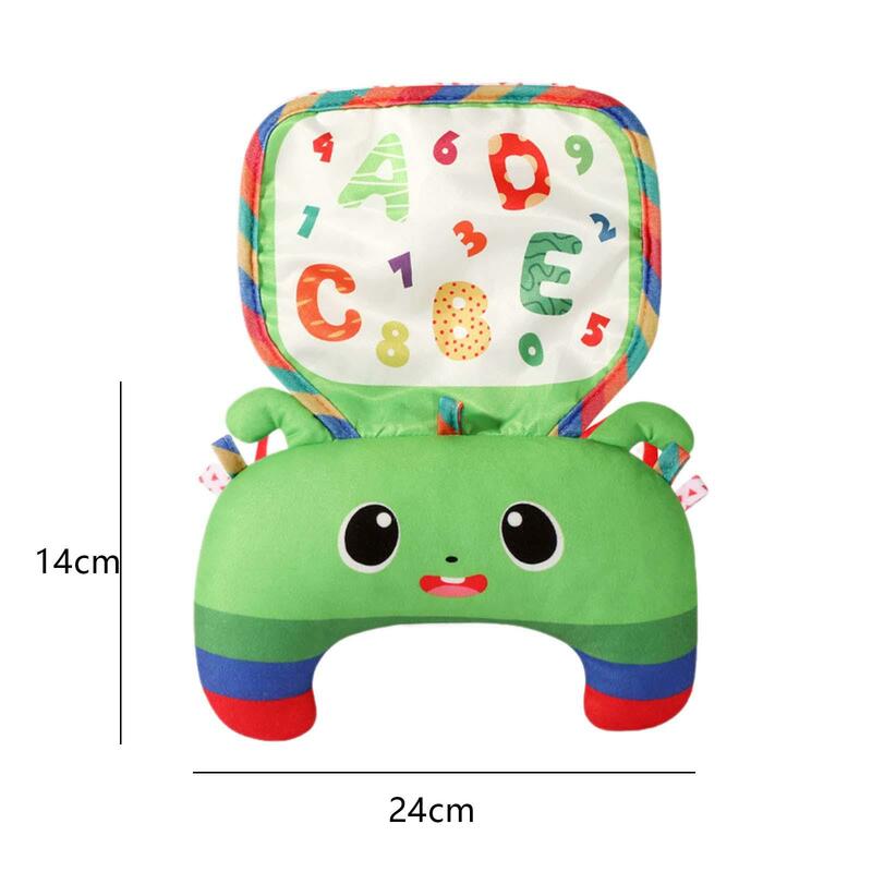 Tummy Time Pillow Soft Washable Education Toy Multifunction Baby Pillow Lying Pillow for Living Room Home Room Travel Bedroom