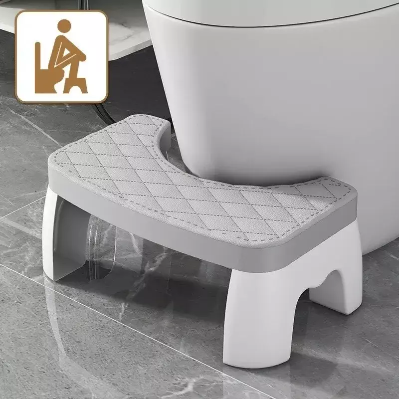 1 pz wc Squat sgabello rimovibile antiscivolo sedile del water sgabello portatile Squat sgabello casa accessori per il bagno per adulti