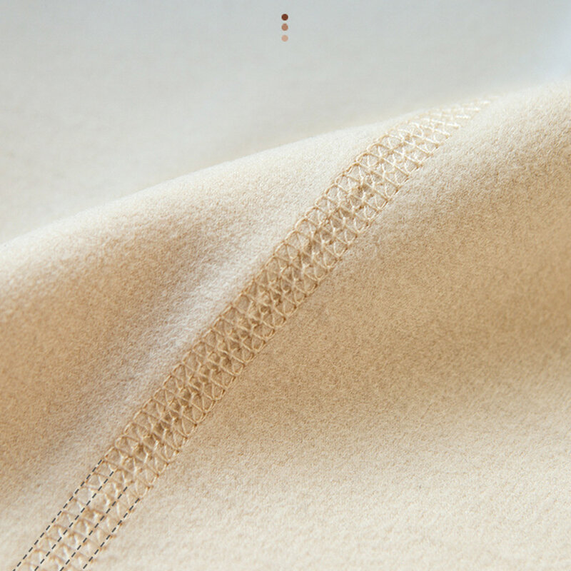 Uniseks elastis bulu domba pinggang hangat musim dingin termal pakaian dalam bawah dukungan tekanan katun warna Solid sabuk gratis pengiriman