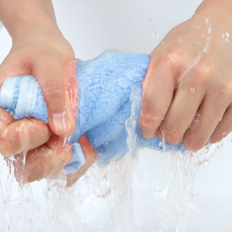 Cartoon Animal Hanging Hand Towel Premium Soft Coral Fleece Hand Towel for Baby Infants  Toddlers