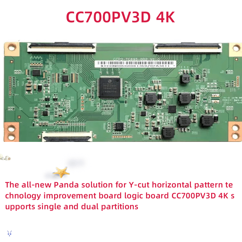 Y reparação painel LCD resolver quebrado Y cor, linha horizontal anormal, CC500PV5D, CC500PV57D, CC580PV7D, CC700PV3D