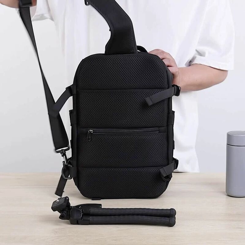 Impermeável cintura tática Messenger Bag para homens, saco de bicicleta peito, saco transversal ao ar livre, moda