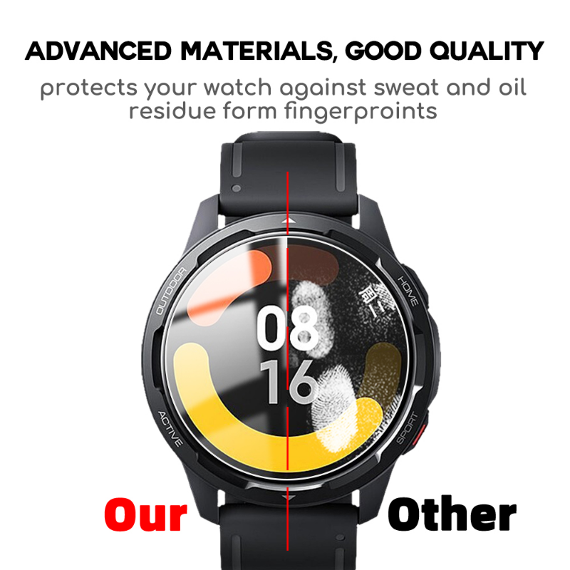 Szkło hartowane dla Xiaomi S1 aktywny ochraniacz ekranu Anti-naklejka przeciw porysowaniu Film dla Xiaomi zegarek S1 aktywny Smartwatch akcesoria