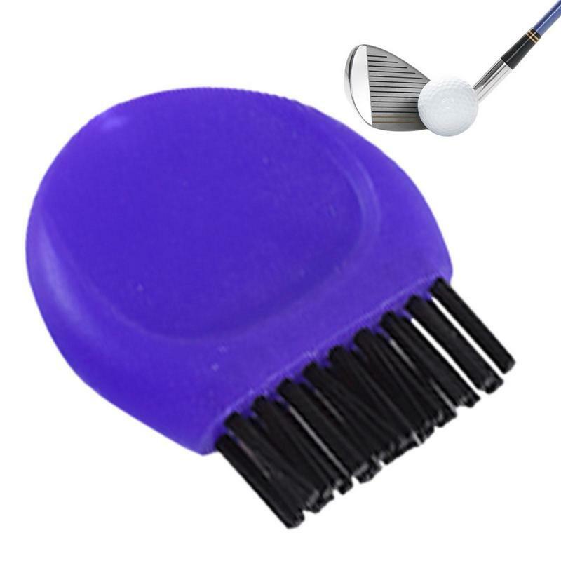 Mini cepillo de Club de Golf, cepillos de dedo aptos para limpieza de cabezas de Golf, pelota y zapatos, ayudas de entrenamiento de Golf