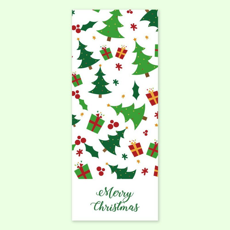 10-30 buah stiker segel Selamat Natal pohon Natal stiker Label hadiah buku tempel untuk dekorasi pesta Natal