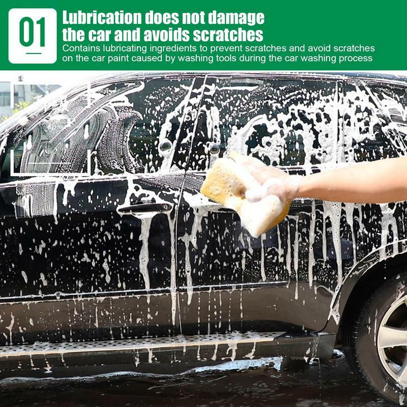 Восковое покрытие для автомойки Быстросохнущий Инструмент Многофункциональная жидкость для мытья автомобиля без царапин делает автомобильный детейлинг быстрым и легким