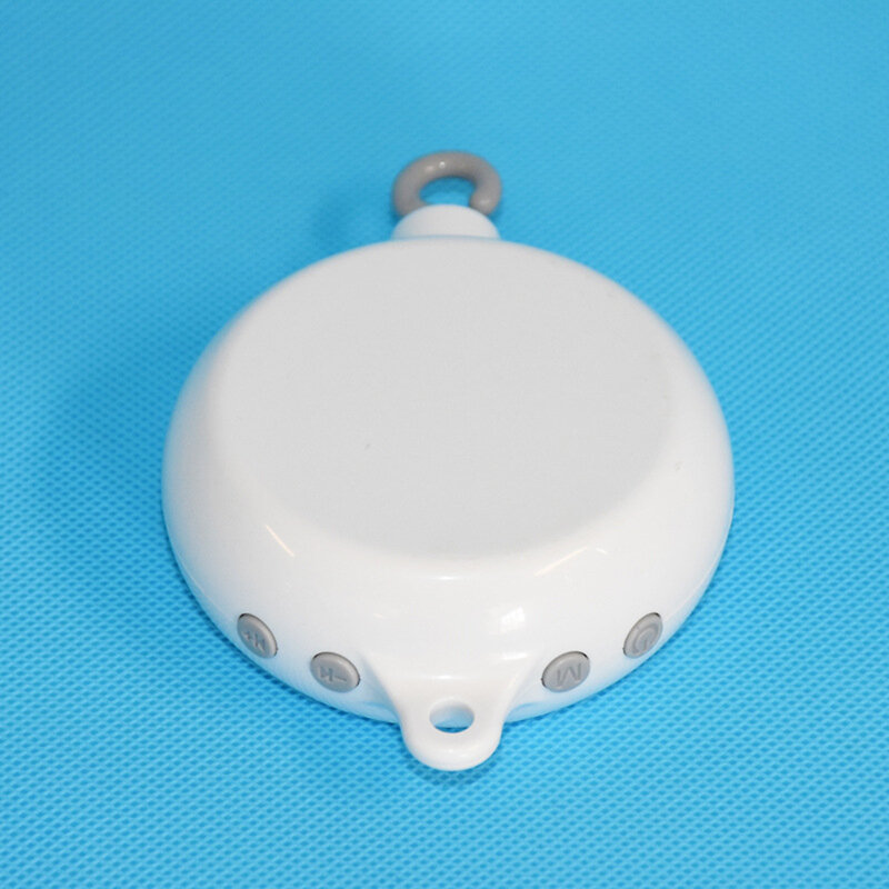 Soporte giratorio de 360 grados para cuna de bebé, campana de cama móvil, juguete, caja de música, diseño único