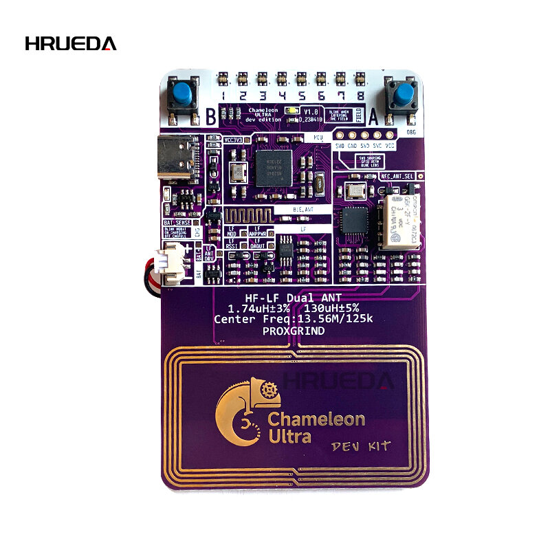 Kit de desarrollo camaleón Ultra, emulador de tarjeta inteligente sin contacto, compatible con NFC