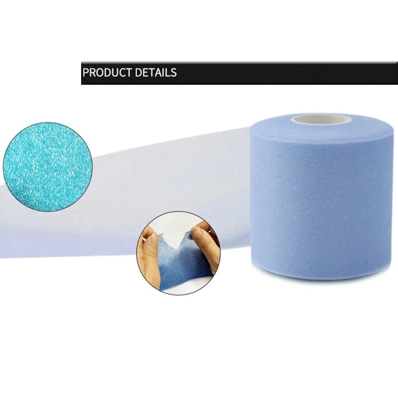 Athletic Elastic Tapes 1 Roll Of Badminton Racket Buffer Film Sponge Sports White/Blue/Yellow 2022 New Hot Sale
