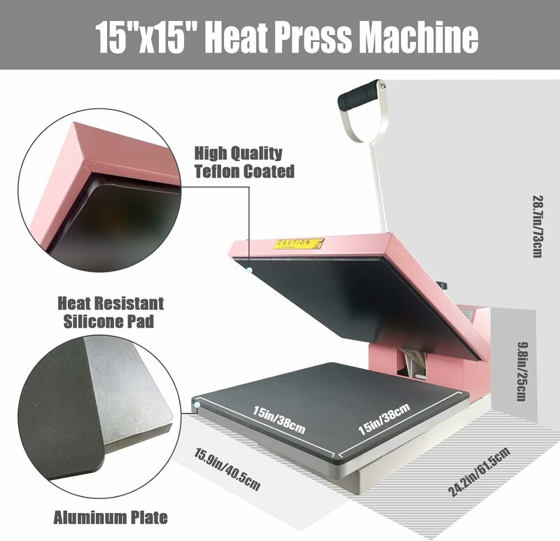 BetterSub-máquina de impresión de camisetas, prensadora de calor Digital de calidad Industrial, con concha de almeja de transferencia, prensa de impresión por sublimación