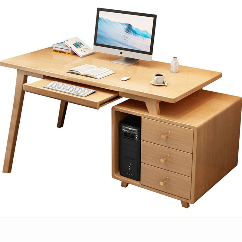 Cajón de estudio para ordenador, organizador de madera móvil multifuncional para lectura, Escritorio extraíble para oficina, muebles para el hogar