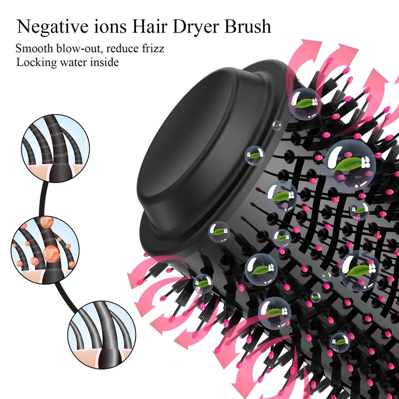 Heating Comb Straightener Hair Comb Hair Straightener Dryer and Straightening Brush Electric Comb Brush One Step Salon Hair