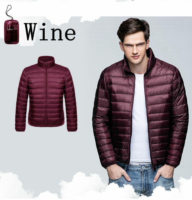 남성용 경량 방수 패커블 퍼퍼 재킷, 남성 캐주얼 코트, 2023 가을, 겨울, 신상