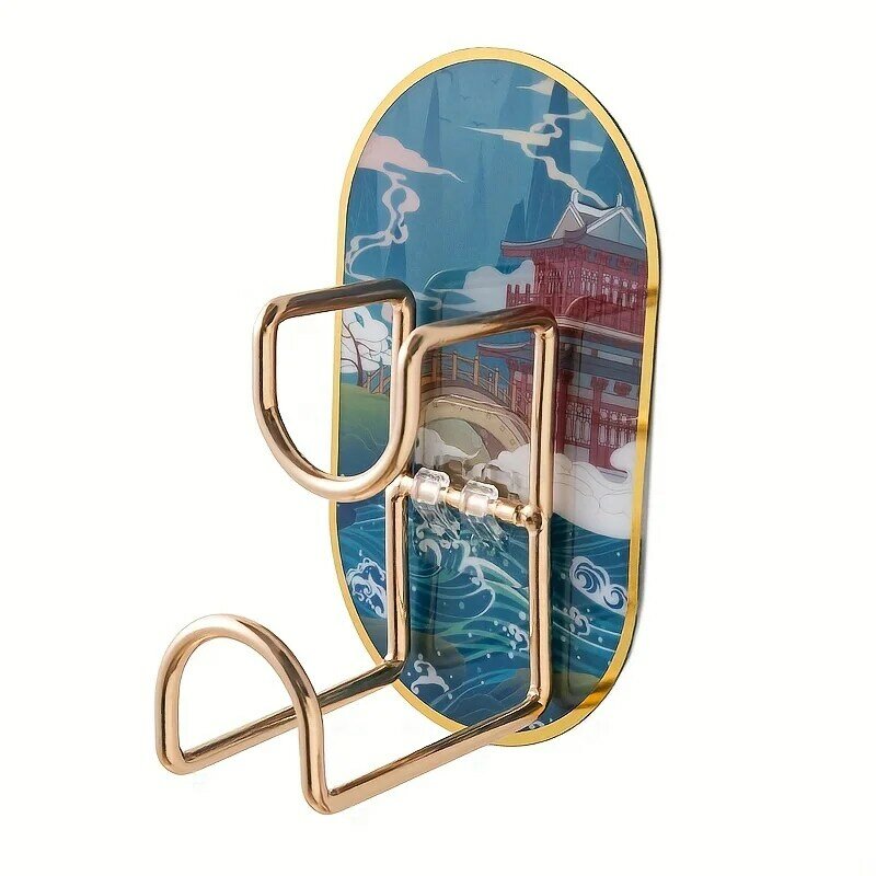 4pcs Perforation-free Viscose Washbasin Hanger Can Be Used As Home Decoration Multi-functional Hanger Wall Storage Hook