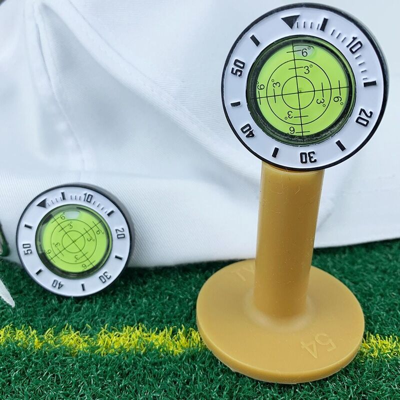 Hoge Precisie Leesbalmarkering Magnetische Lezing Golfhoed Clip Marker Afneembare Zwarte Golfbal Marker Meisje
